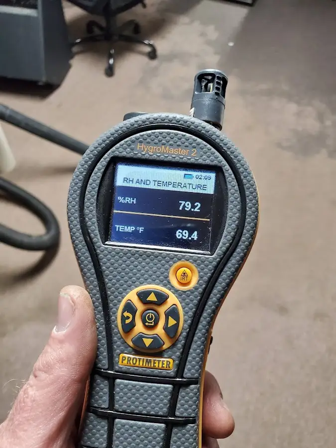 Moisture meter humidity assessment for Fire & Smoke Damage Restoration in Chatham